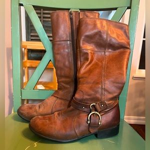 Clark’s leather riding boots